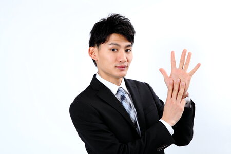 Business man eight