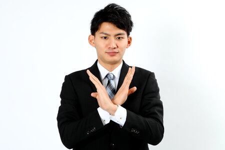Business man no good