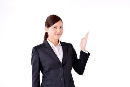 Business woman guide