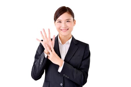 Business woman seven