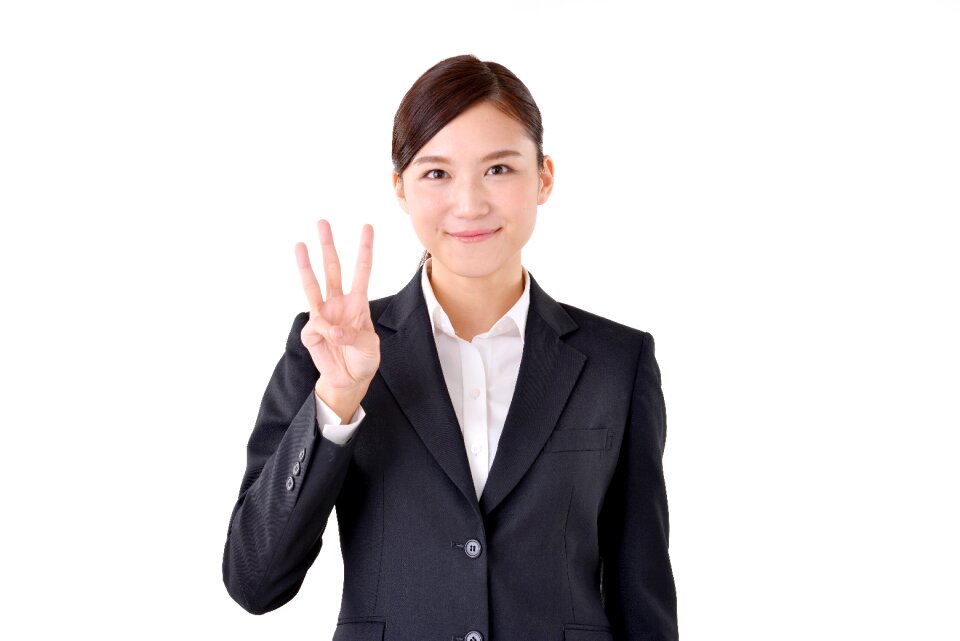 Business woman three