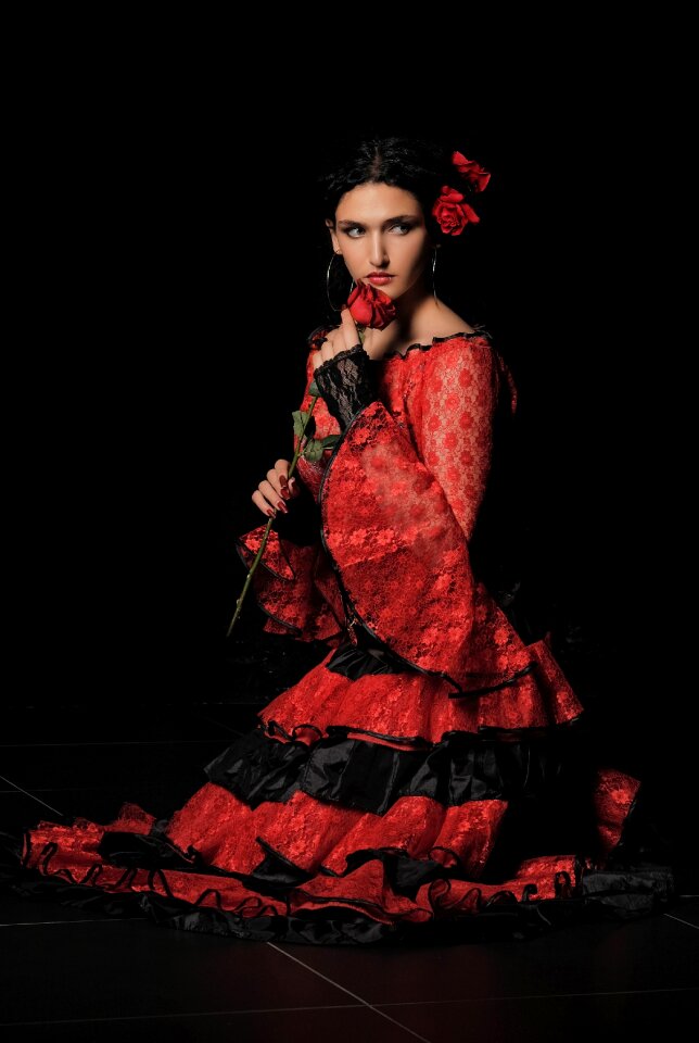 Carmen woman rose