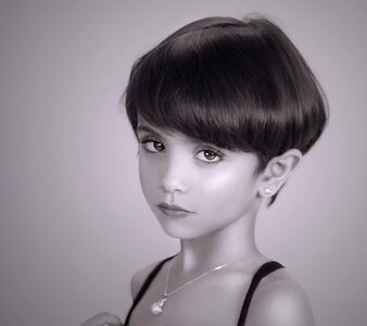 Child little girl portrait