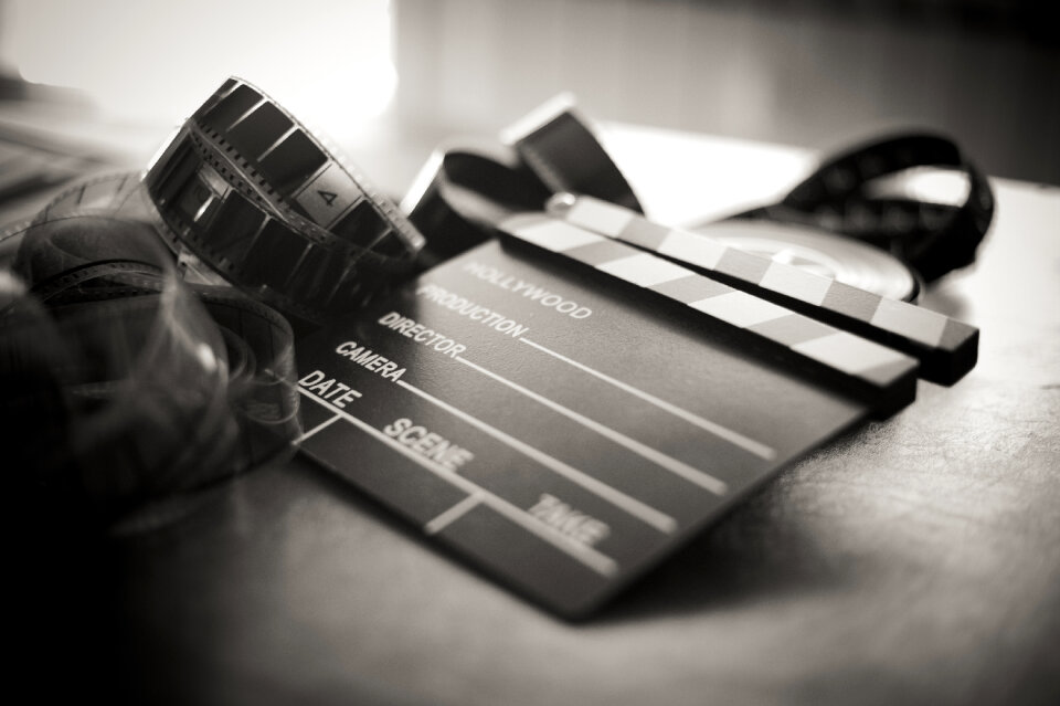Clapperboard movie film