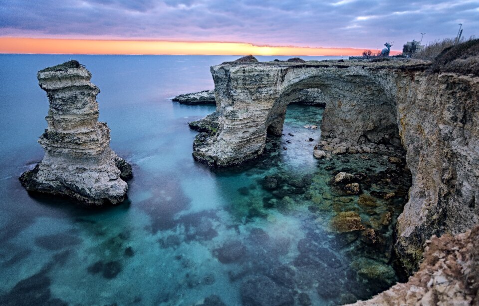 Coast sea melendugno