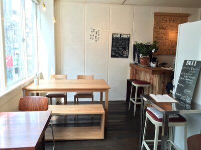 Coffee shop cafe photo