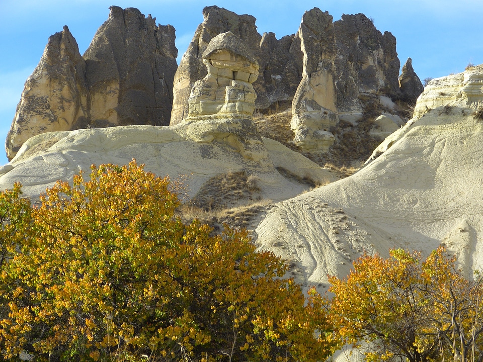 Turkey landscape rock