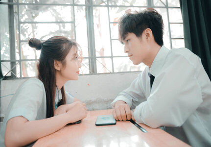 Couple students