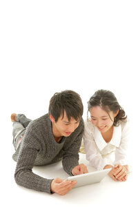 Couple tablet computer