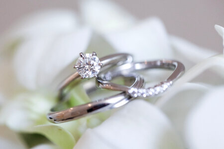 Diamond wedding ring