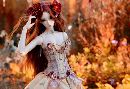 Doll dress photo