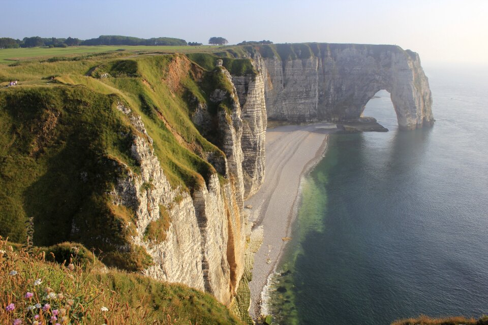 Etretat cost sea manneporte