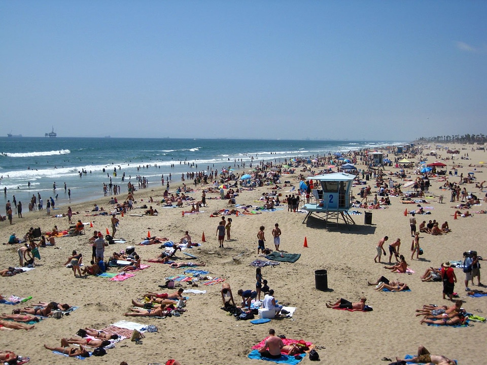 Pacific sand surf photo