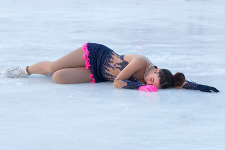 Figure skating woman