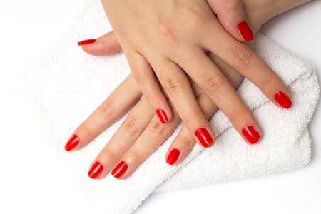 Hands manicure