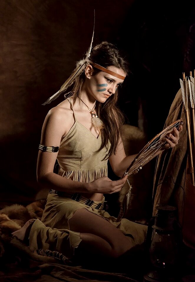 Indian woman costume