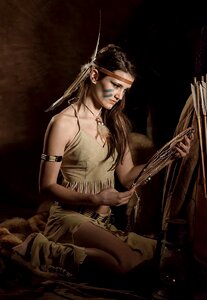 Indian woman costume