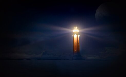 Lighthouse night
