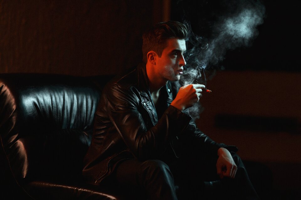 Man smoking