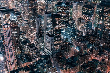 New york cityscape nigth