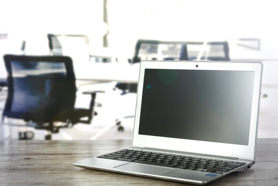 Office laptop computer