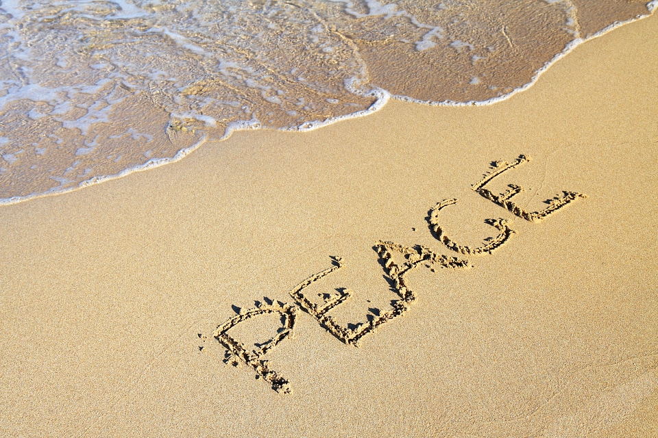 Peace ocean sea