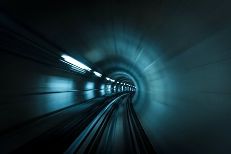 Railway tunnel photo