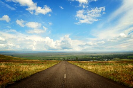 Road landscape