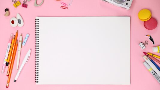 Sketchbook stationery