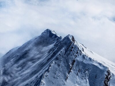 Snow mountain