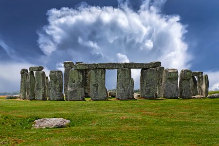 Stonehenge clouds