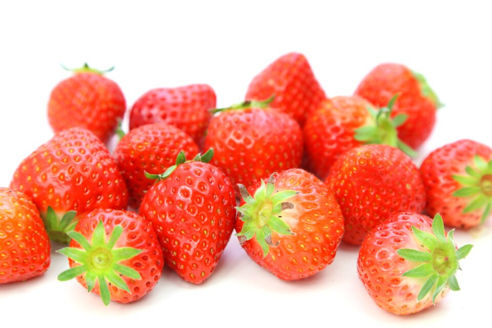 Strawberries fruit food