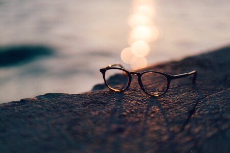 Sunset glasses photo