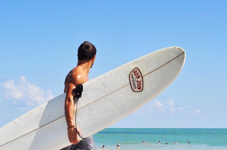 Surfer surfboard