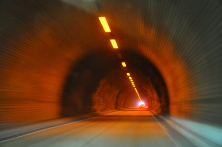 Tunnel road photo