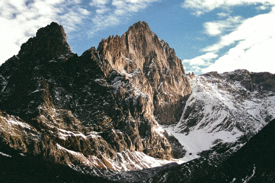 Vanoise national park mountain