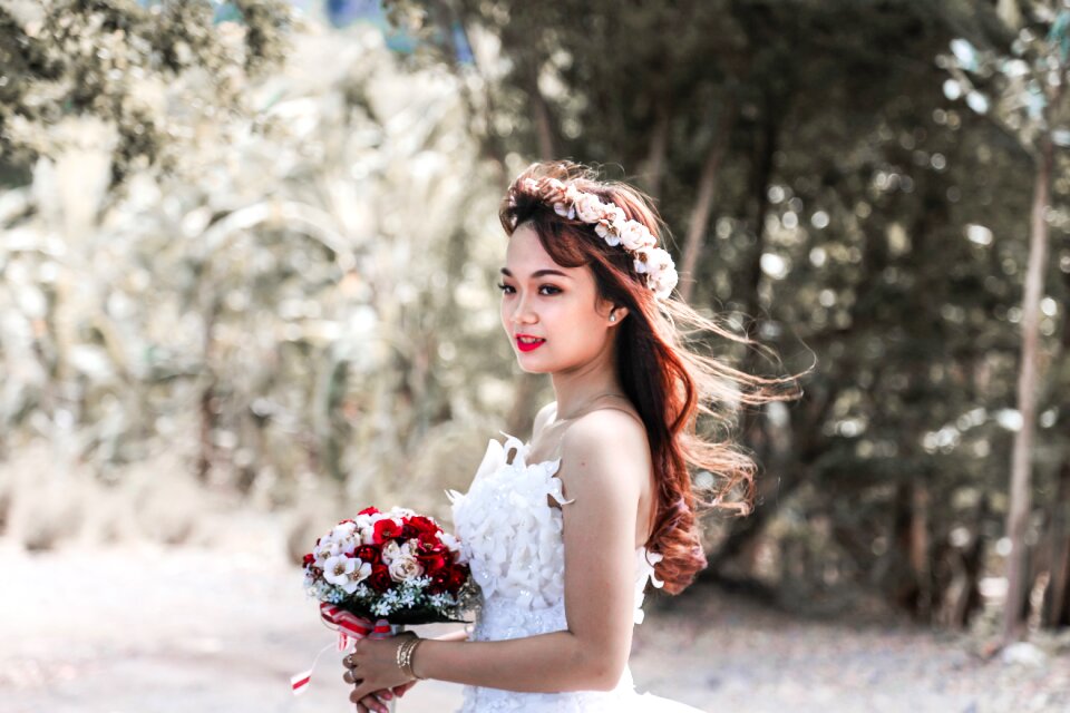 Wedding bride woman