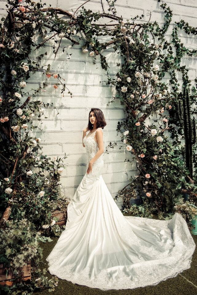 Wedding dress bride
