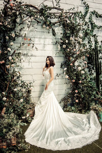 Wedding dress bride