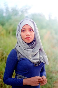 Woman hijab