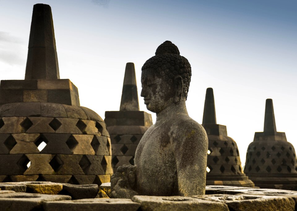 Borobudur buddhist temple