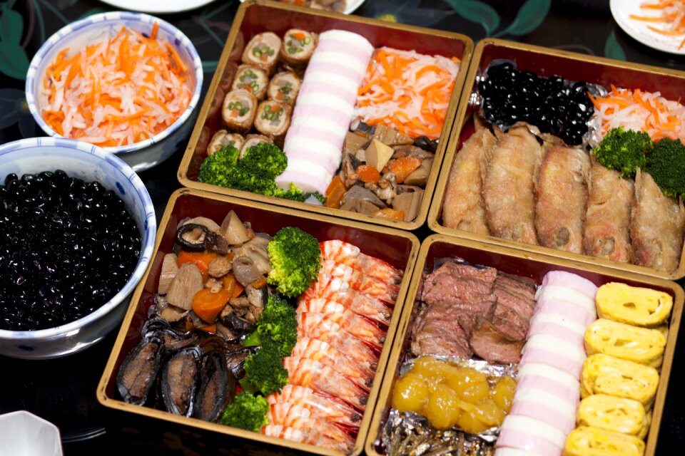 Osechi food
