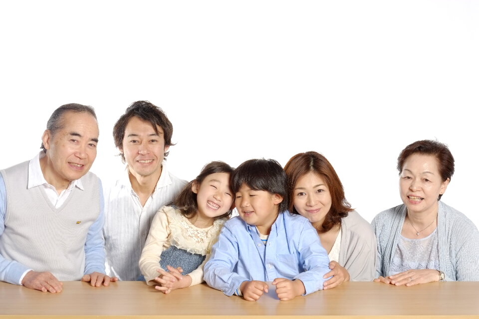 Three generation family