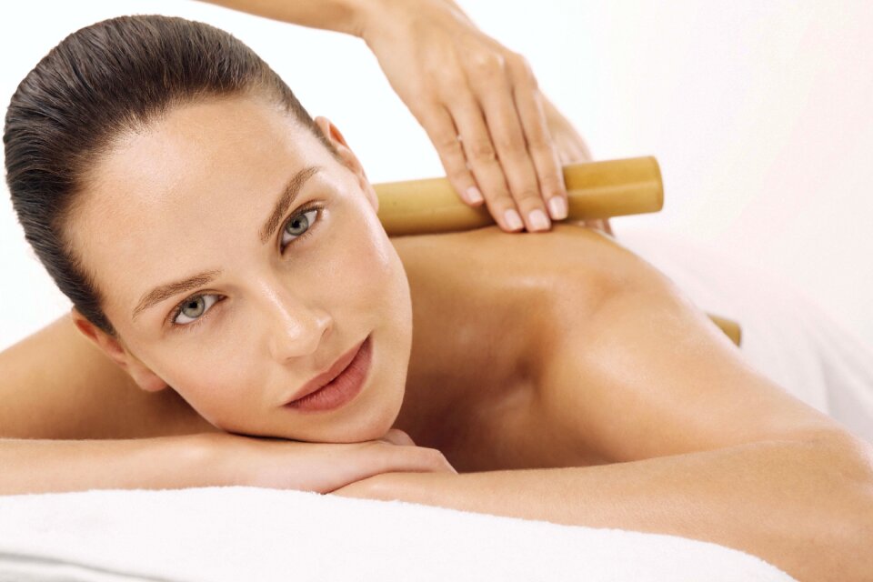 Woman massage day spa