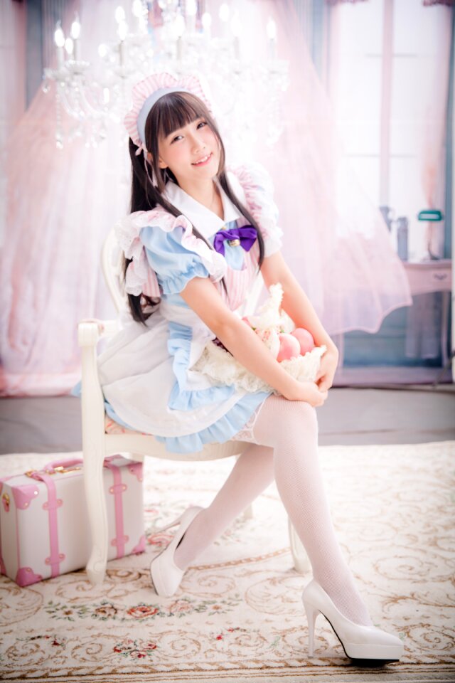 Woman girl maid