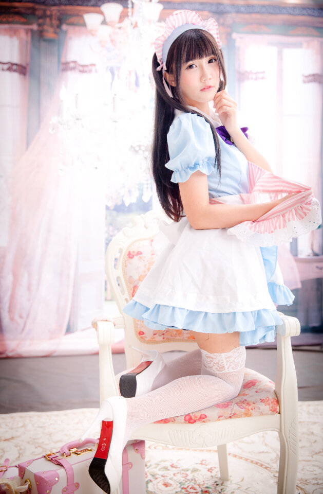 Woman girl maid