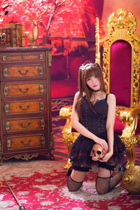 Woman girl gothic lolita