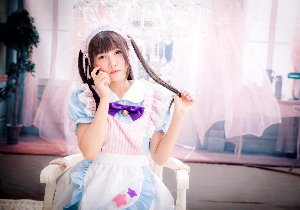 Woman girl maid