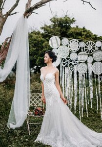 Bride wedding dress
