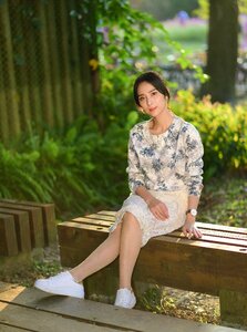 Woman girl portrait